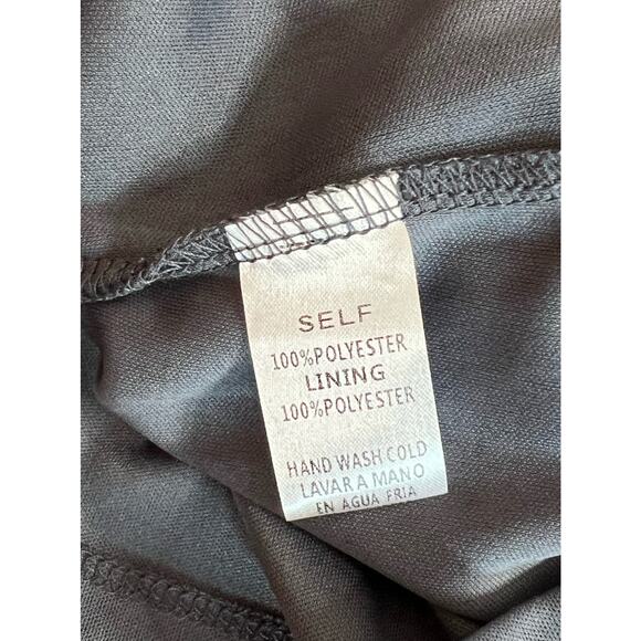 Andree by unit Dream Of The Day Charcoal Gray Blouse size Small - Picture 8 of 10